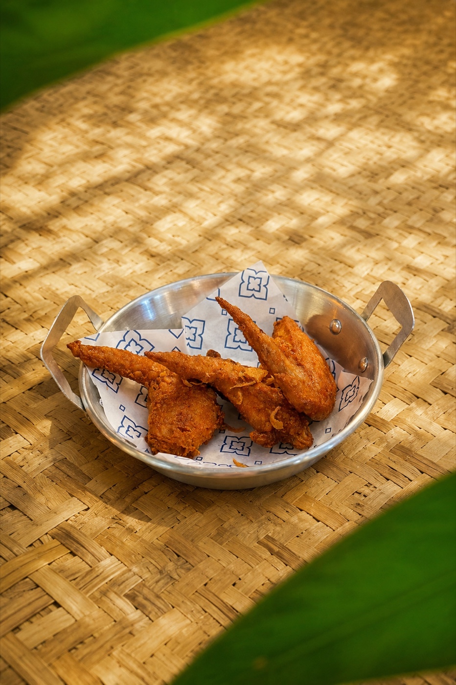 ชุดปีกไก่ทอด